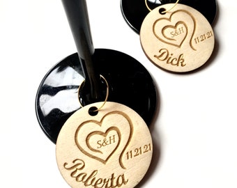 Personalized wine charms, Wine charms personalized, Customized wine charms.