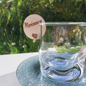 Personalized wine charm, Custom wine charm, Wedding wine charm, Graduation favours, Graduation gifts, Personalized drink markers