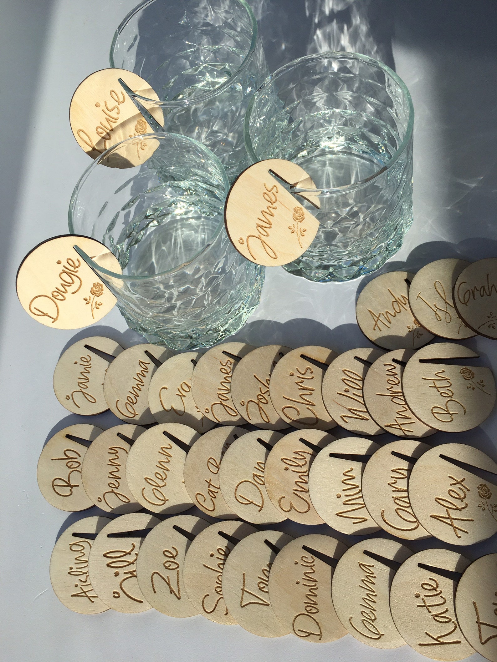 Personalisierter Wein charm Personalisierter Wein charm Etsy