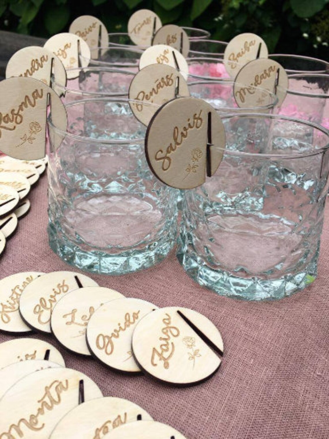 Personalisierter Wein charm Personalisierter Wein charm Etsy