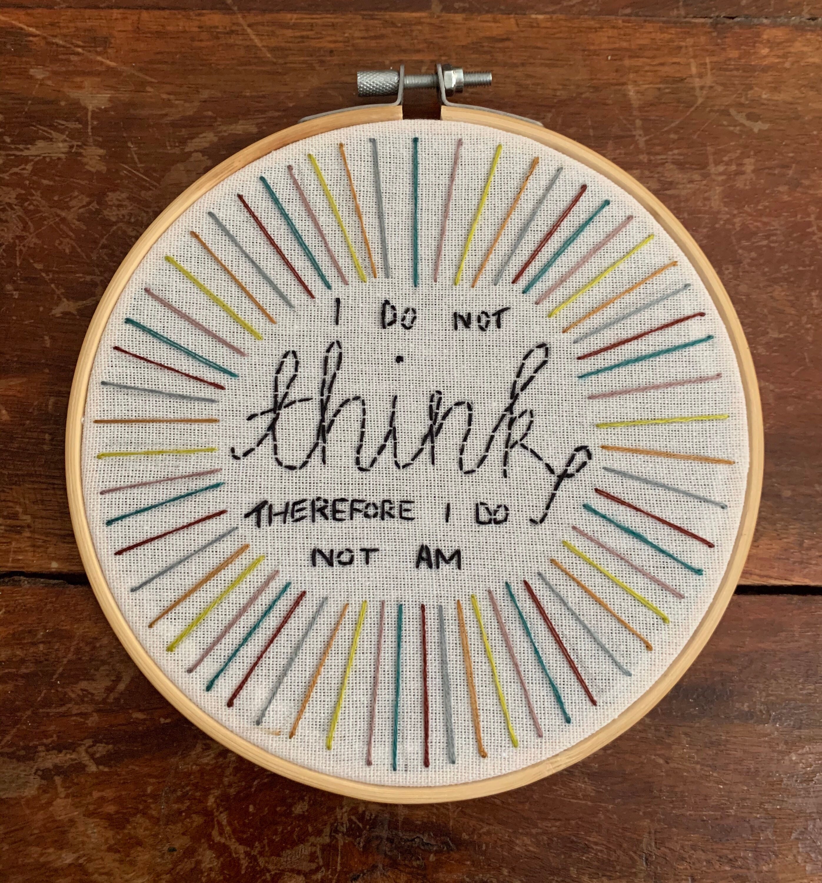 Feminist Embroidery Hoop Art COMMISSIONS Modern Embroidery Etsy