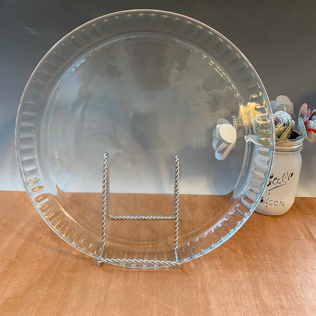 Vintage Pyrex 30cm Pie Tart Quiche Glass Baking Dish Pyrex Etsy