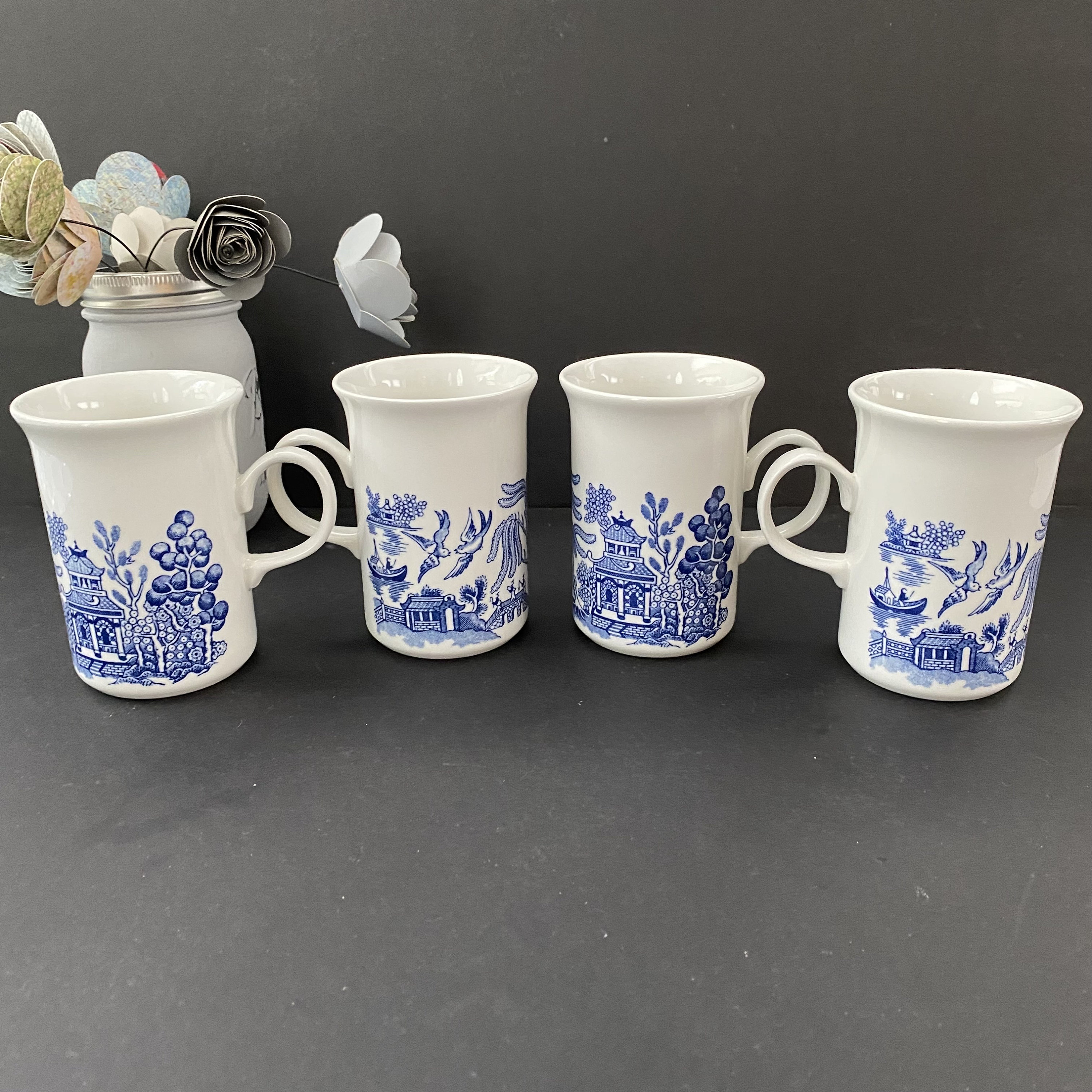 Villa Collection Set di 4 Tazze da Caffè ELSTRA Jumbo, 1 set