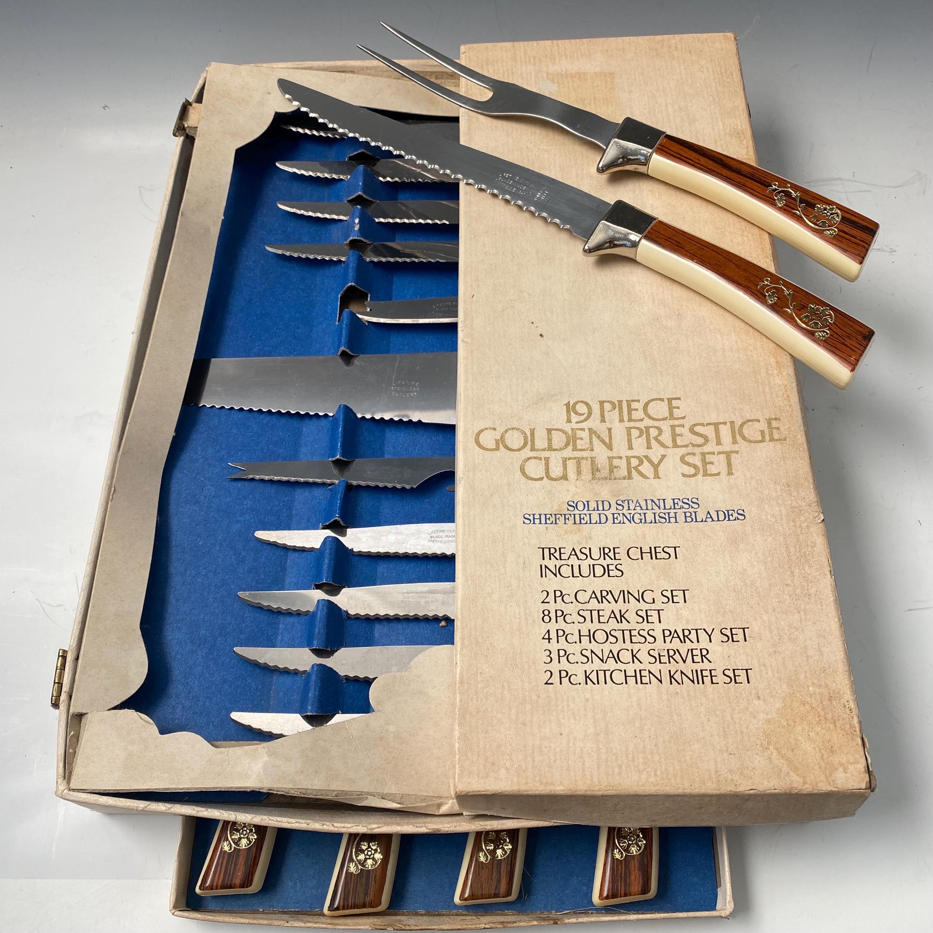 Lifetime Cutlery Sheffield England Knife Set, Sheffield Stainless