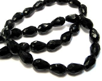 Cr5088 Bulk Faceted Crystal Teardrop Beads,Crystal Glass Pearl Teardrop Beads,Crystal Drop Beads