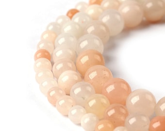 1 Strand of Natural Pink Aventurine Round Stone Beads 4mm 6mm 8mm(GMPKAV)