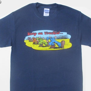 Keep on Truckin Tshirt - R.crumb Robert Crumb comics