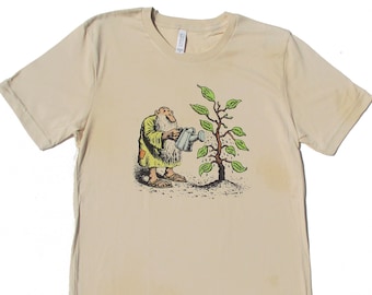 Caring Tree Caring Naturally Tshirt - Robert Crumb Rcrumb comics