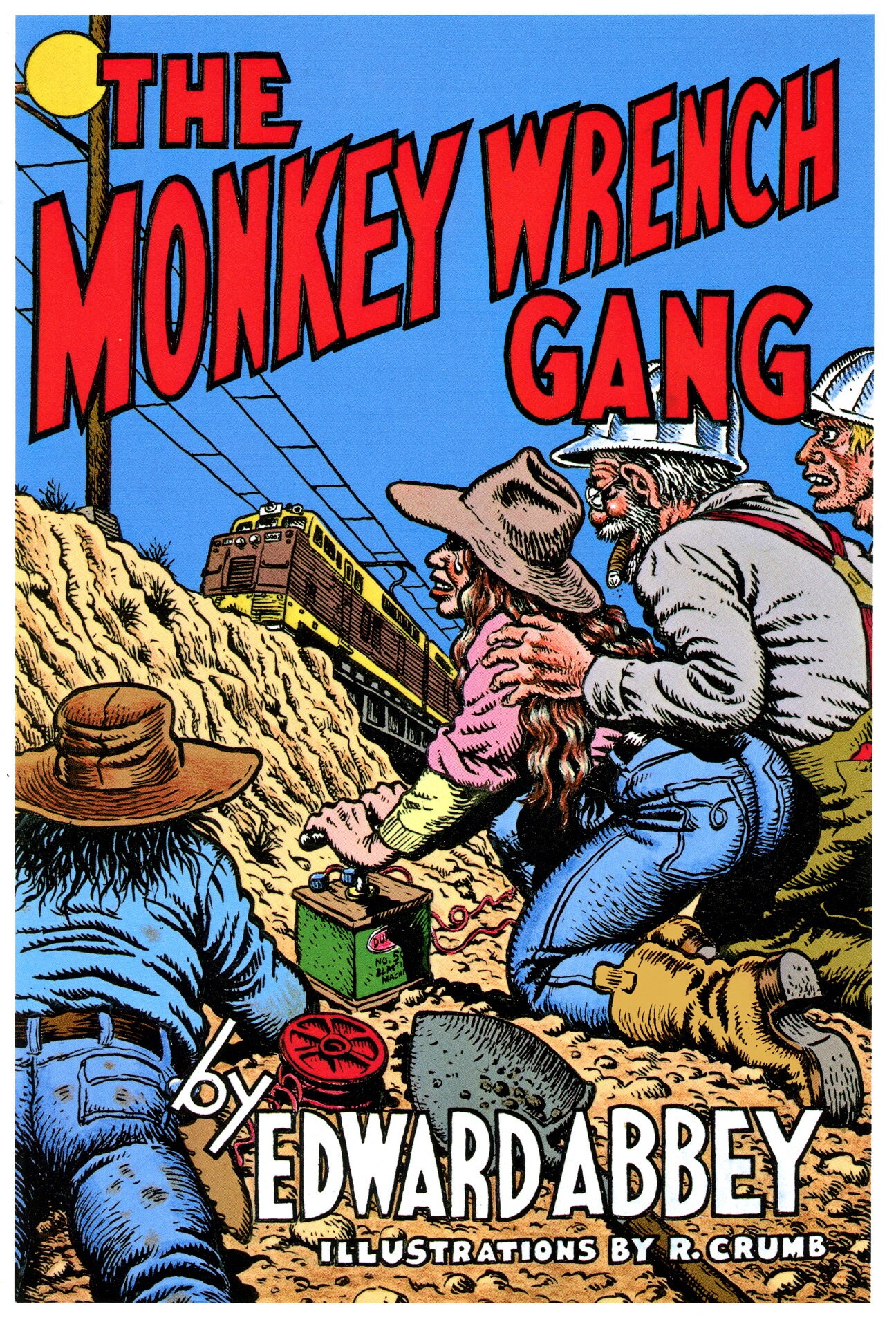 The Monkey Wrench Gang Serigraph Print by Robert Crumb rcrumb Etsy