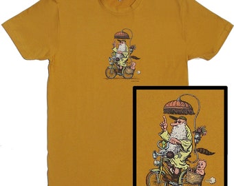ミスター・ナチュラル・オン・ア・バイシクル Tシャツ ロバート