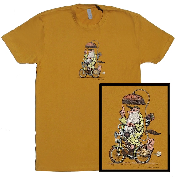 ミスター・ナチュラル・オン・ア・バイシクル Tシャツ ロバート