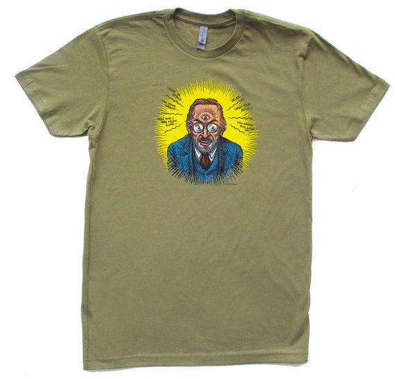 Robert Crumb Eye T-shirt - Etsy