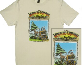 T-shirt Woodman Spare that Tree on a Natural - t-shirt rcrumb