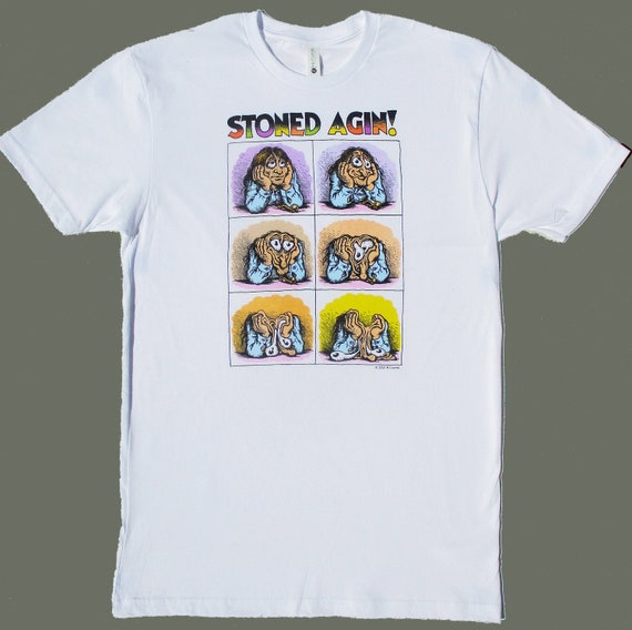 ニ*ク様 90s ロバートクラム tシャツ art アート 漫画 コミック ヴィ ロバート・クラム 漫画家 アート 紺 ネイビー 半袖│ヴィテージ