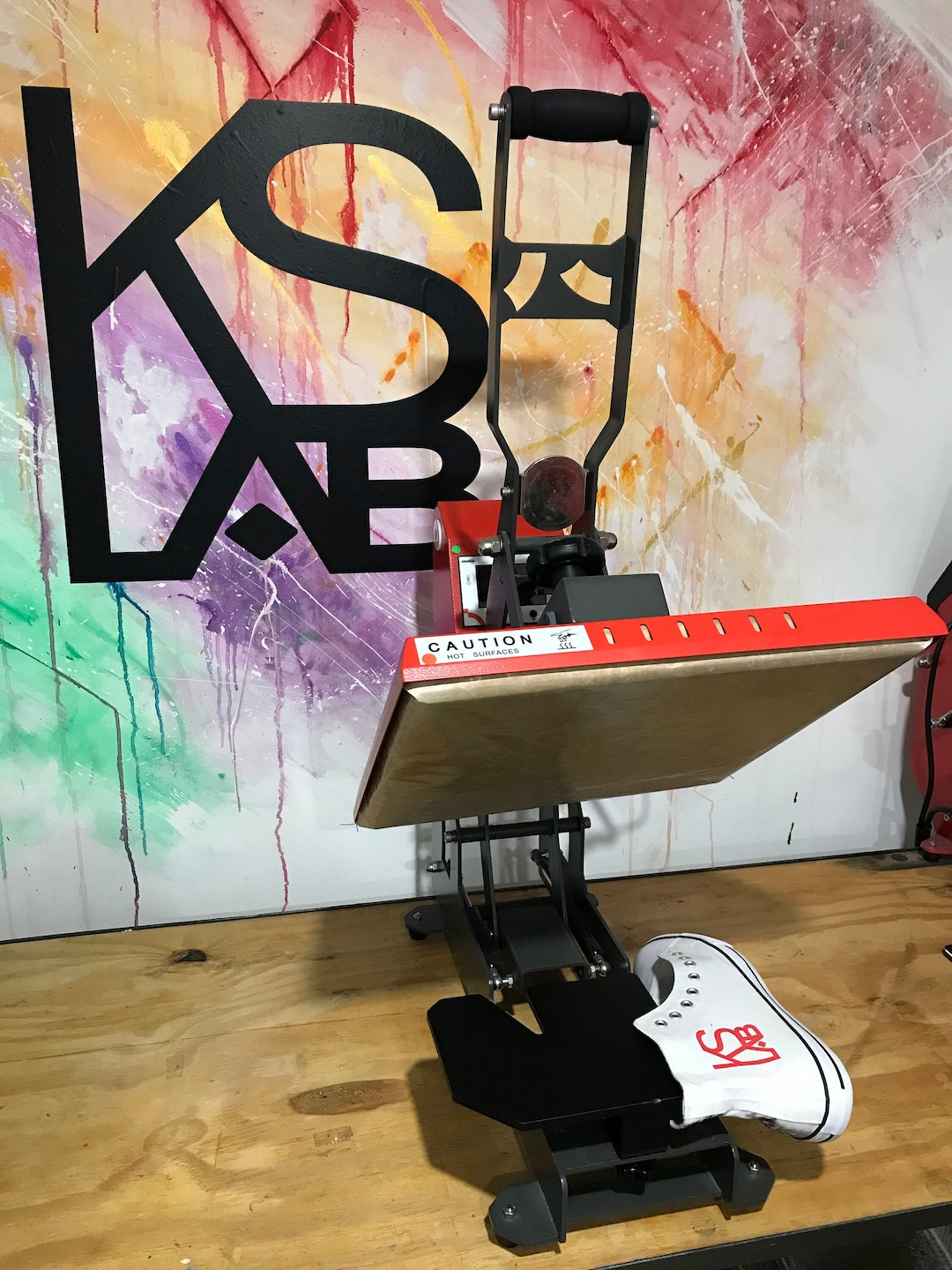 Heat Press Shoes Platen , to Print Your Graphic on Canvas Shoes