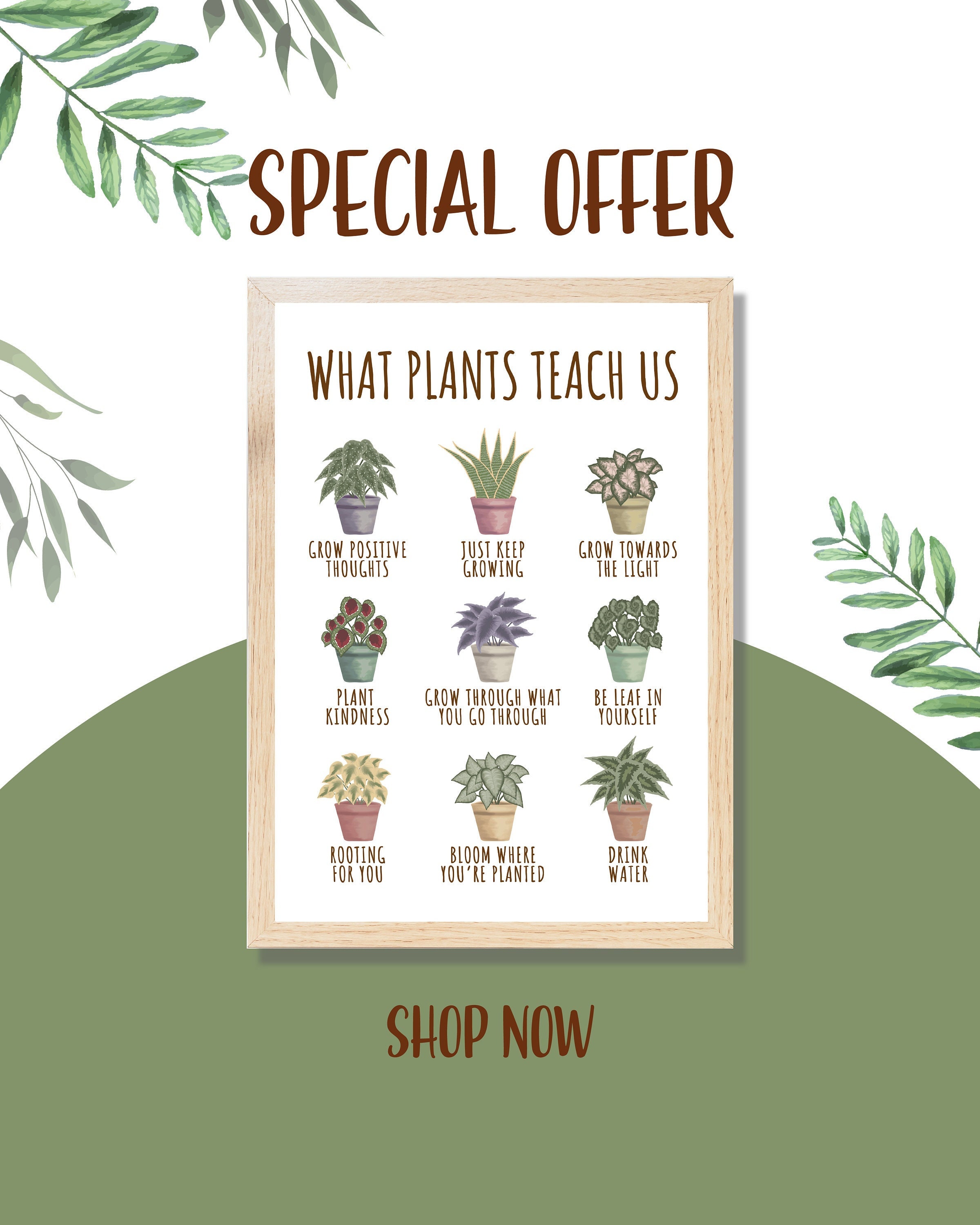 Positive Affirmations Print Mental Health Wall Art Gift for Etsy