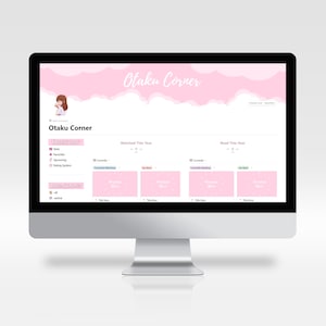 Otaku Corner Notion Template | Anime Tracker | Manga Tracker | Webtoon / Web Comic Tracker