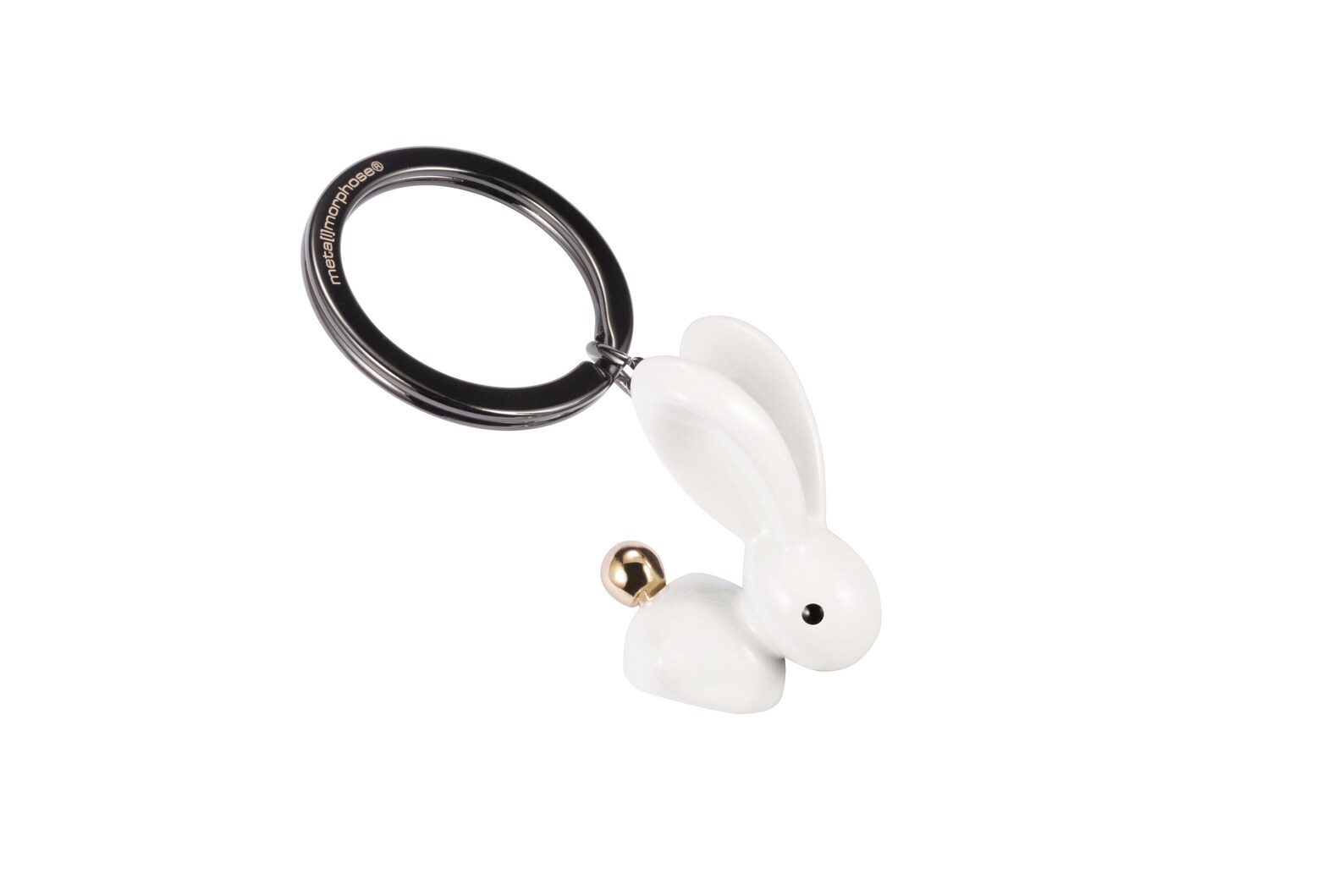 Metalmorphose 3D Rabbit Keychain | Etsy