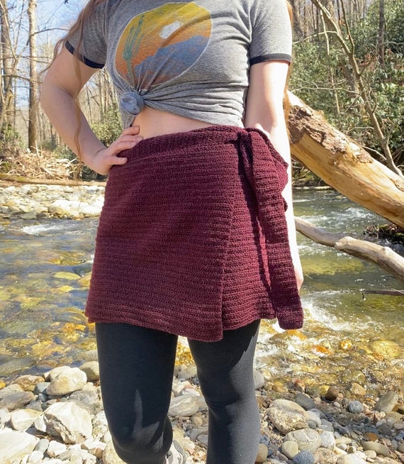 Crochet 2025 wrap skirt
