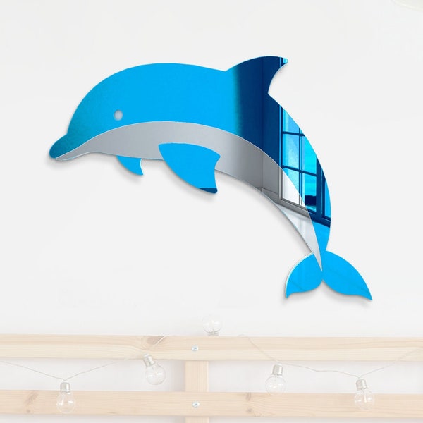 Dolphin Mirror Etsy
