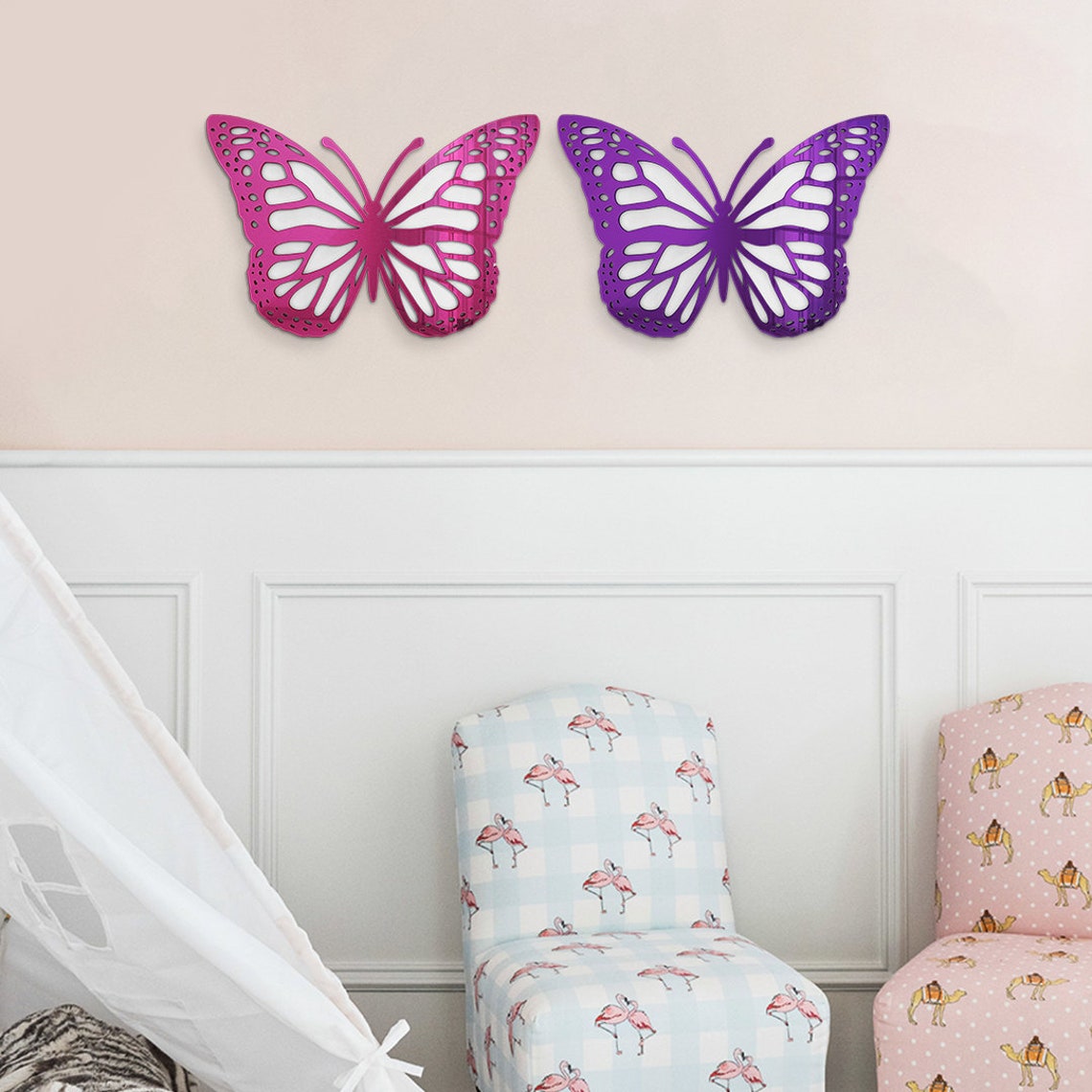 Butterfly Wall Art Butterfly Home Decor Butterfly Office Etsy