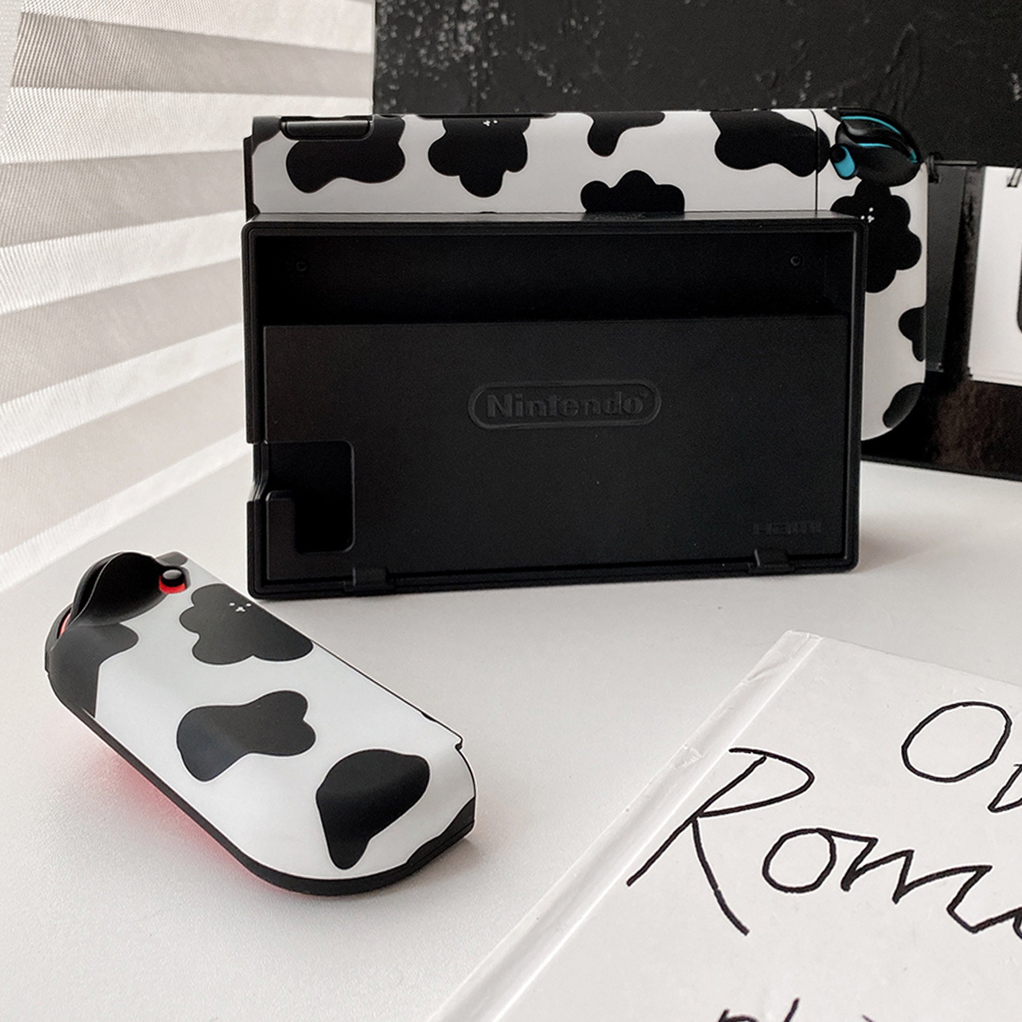Nintendo Switch Case Cow Print Cute Kawaii Animal Print - Etsy