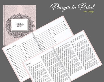 Digital KJV Bible & Prayer Journal Set