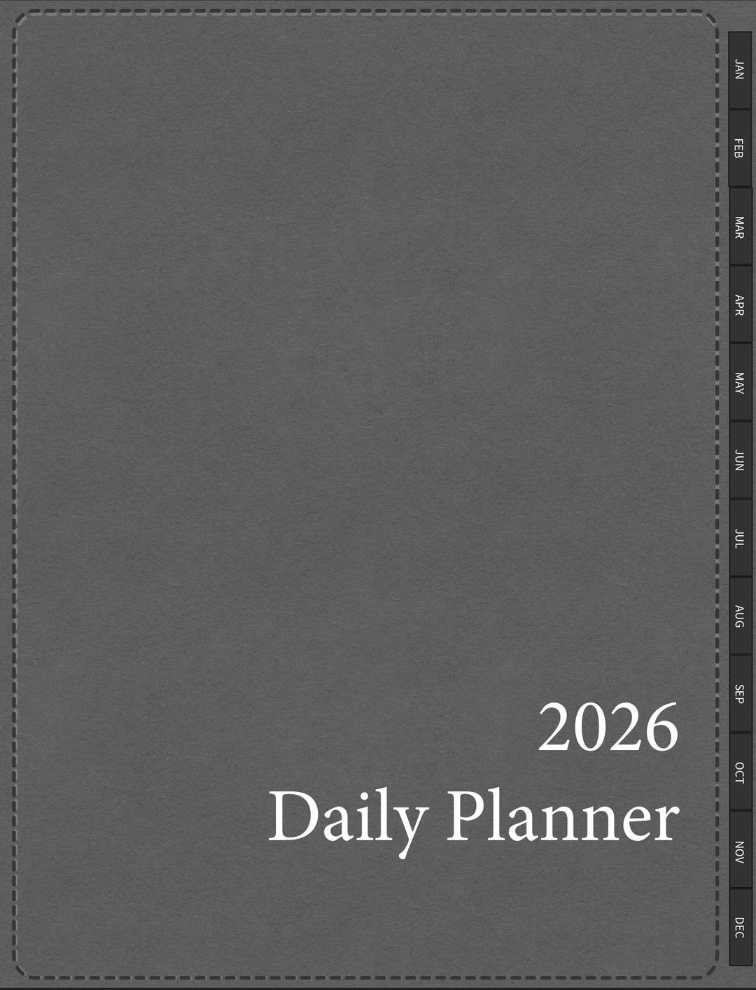 2026 Fully Hyperlinked Digital Daily Planner - Etsy