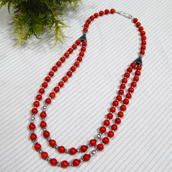 天然 枝珊瑚ネックレス 赤珊瑚 天然 枝 ペンダント ネックレス 無染色 地中海紅珊瑚