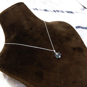 Dainty Pendant necklace 925 Sterling silver jewelry Natural gemstones Necklace handmade necklace women necklace gift for her