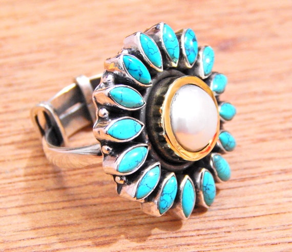Charm Perle Verre SEALIFE Argent 925 - Fleurs Roses - Compatible Pandora - Andante-Stones