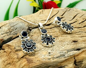 ファッションジュエリーセットス小さなスターリングシルバースタッドピアス女性ピアスイヤース女性シルバーイヤリングハートイヤリングシルバー女性用ラグジ ハンドメイドスターリングシルバージュエリーセット、ネックレス