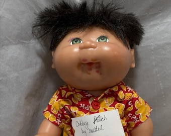 Muñeca Cabbage Patch Mattel de plástico duro de 1988