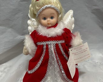 Vintage 1999 Bean Angel Collectible Christmas Love Doll