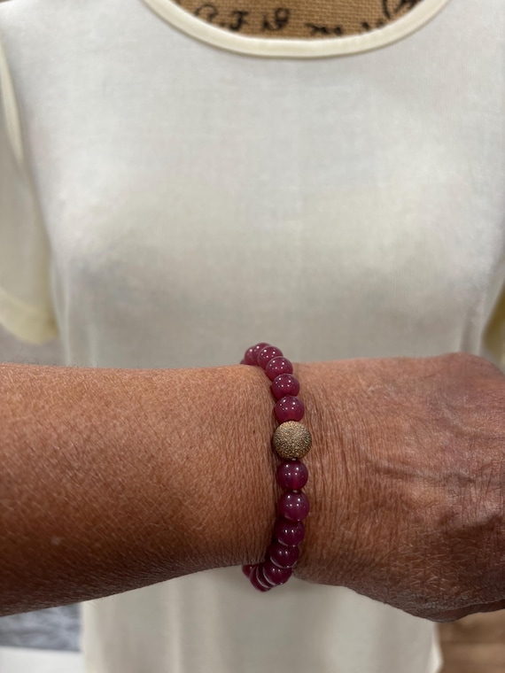 Mixed Beaded Stretch Stackable Bracelets Jewelry … - image 6