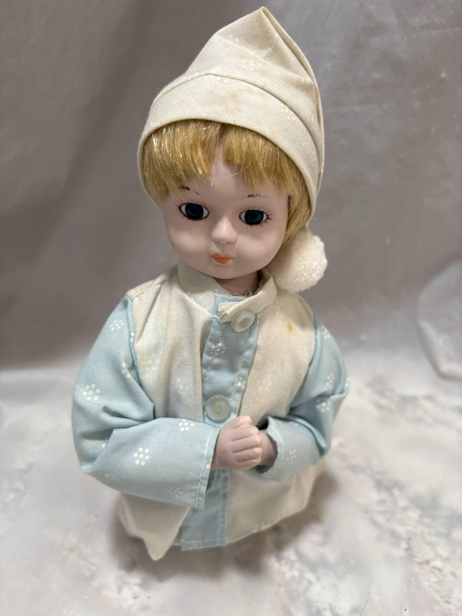Praying Porcelain Doll - Etsy