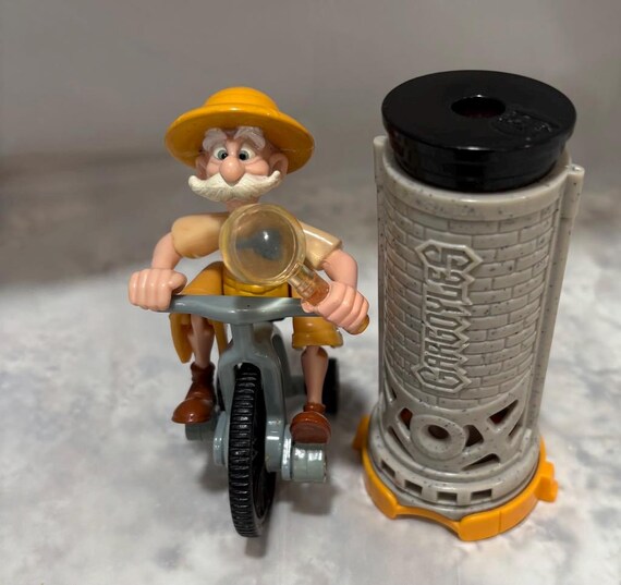 Vintage 1995 Gargoyles Kaleidoscope Viewer and 1999 Professor