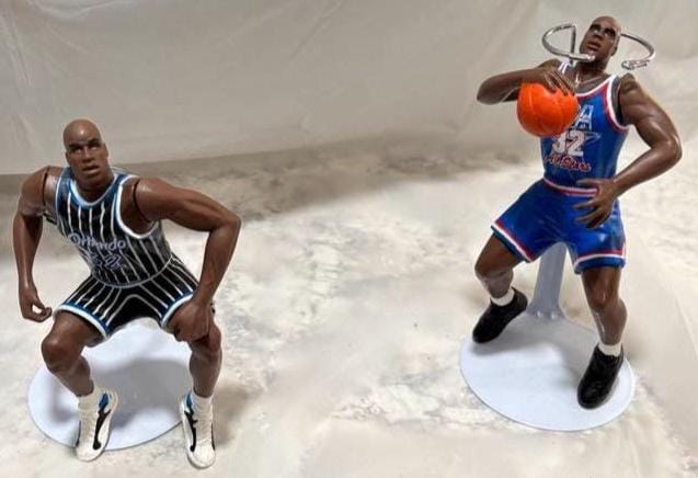 Vintage 1993 Shaquille O'neal NBA Action Figures Orlando Magic