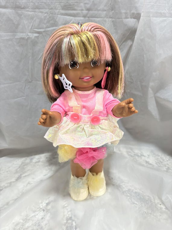 Vintage 1993 Mattel Penni Secrets Black African American Vinyl