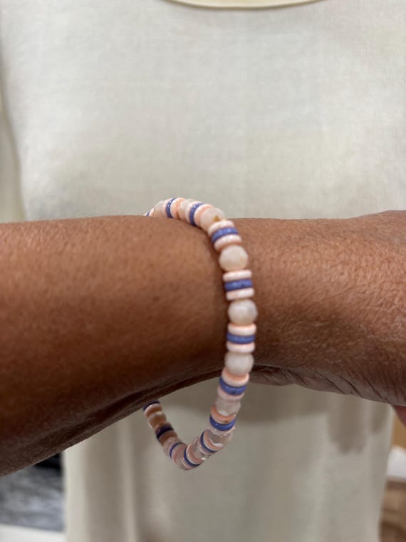 Mixed Beaded Stretch Stackable Bracelets Jewelry … - image 5