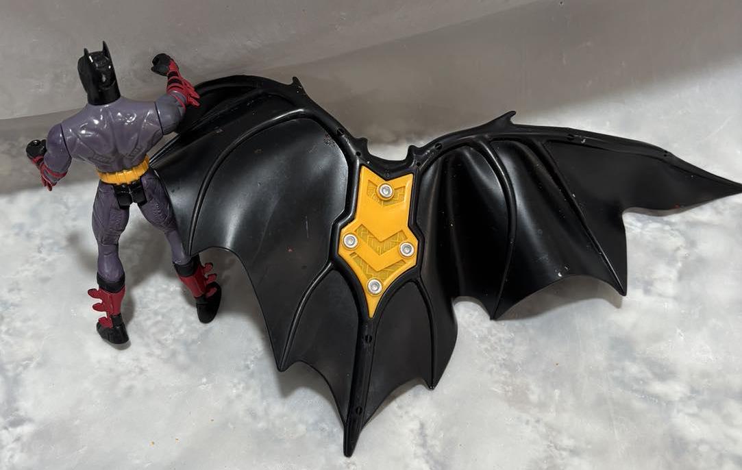 Vintage 1995 Kenner Batman Forever Deluxe Attack Wing Action