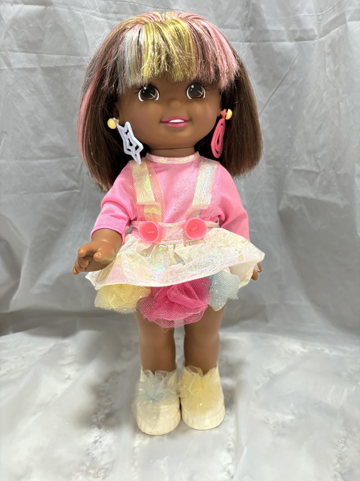 Vintage 1993 Mattel Penni Secrets Black African American Vinyl