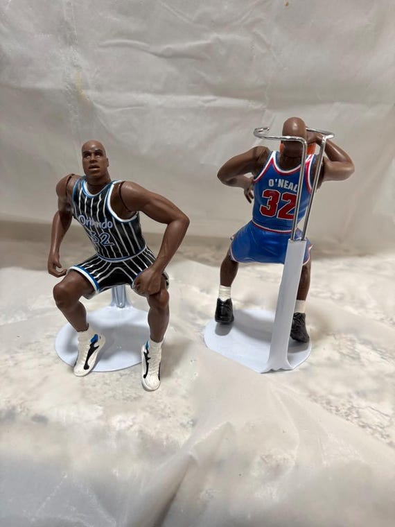 Vintage 1993 Shaquille O'neal NBA Action Figures Orlando Magic