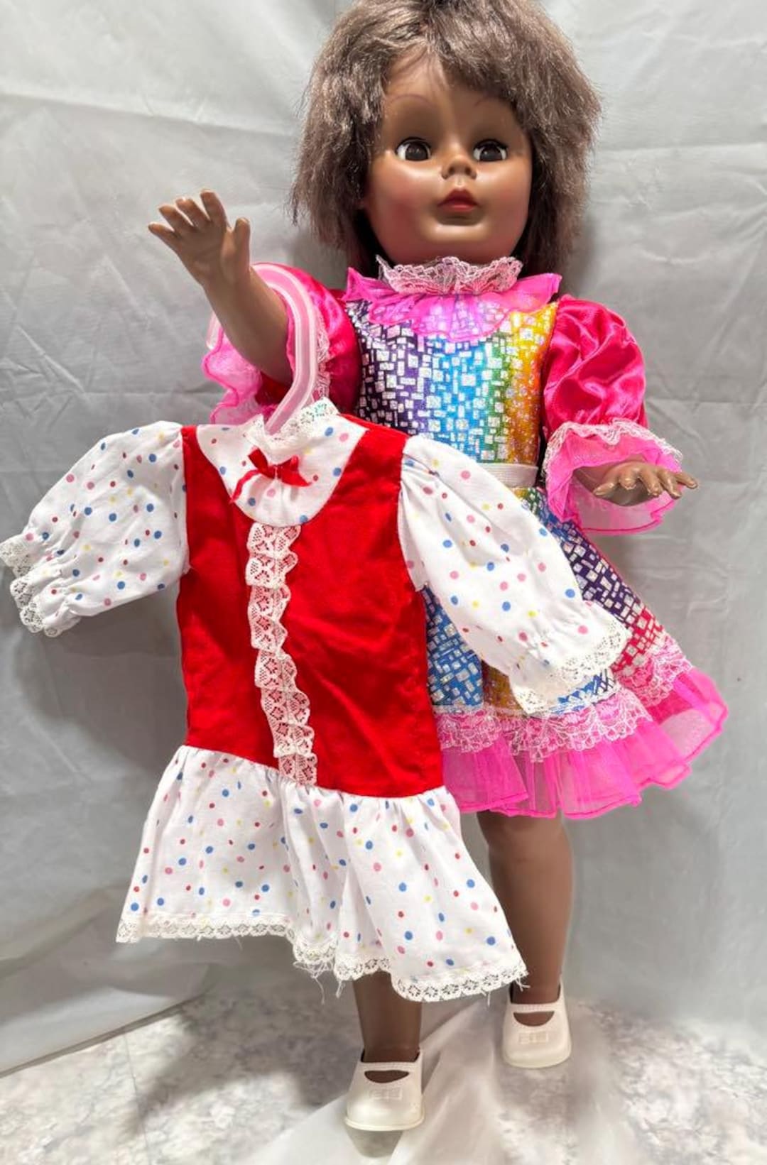 Vintage 1974 Lovee Black Vinyl Doll - Etsy