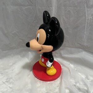 Vintage Micky Maus Bobblehead Disney Sammeln Nodder Figur Retro Dekor Bild 6