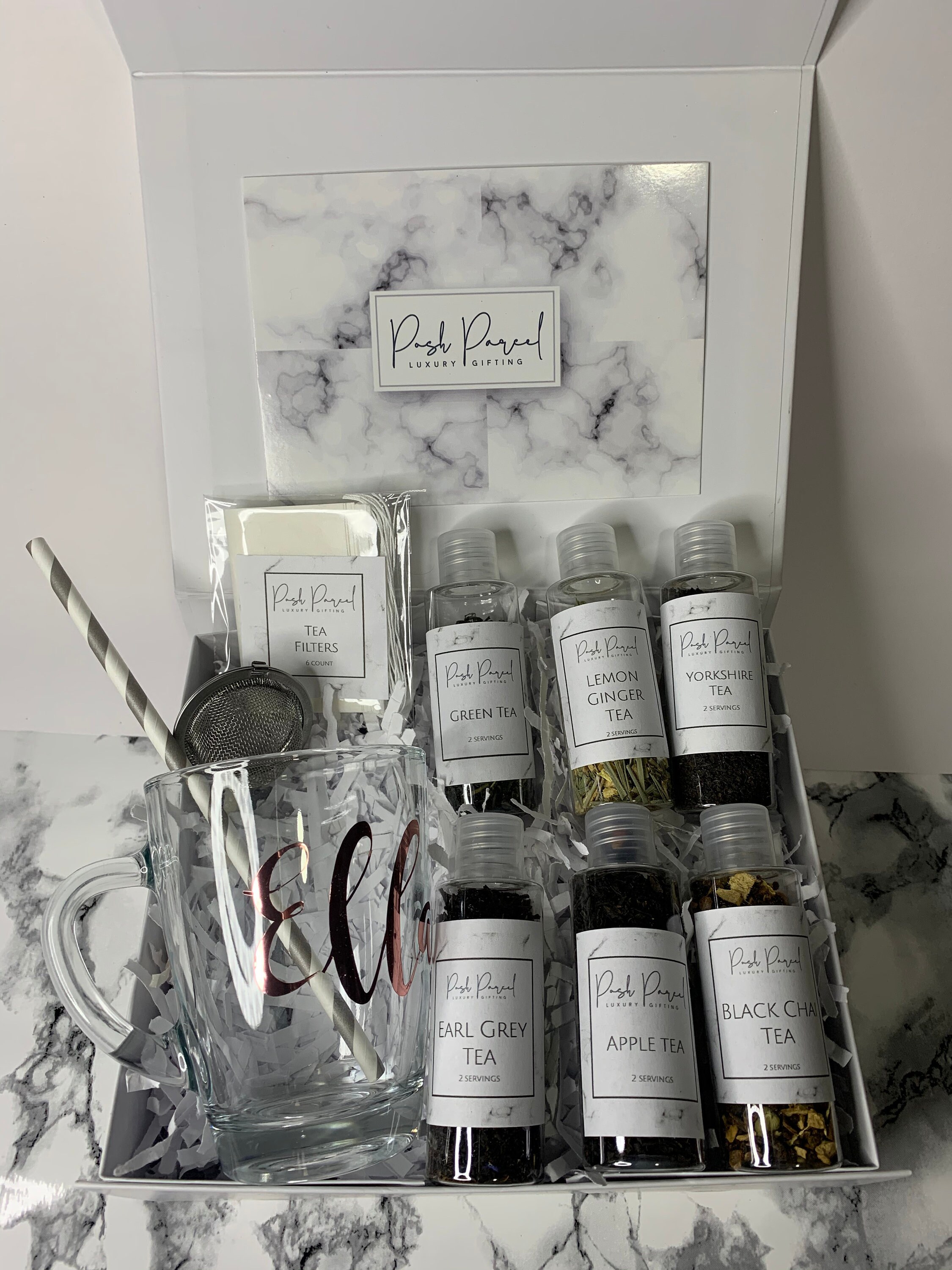 Tea Gift Box / Tea lover/ Birthday For Her/ Him / Just Because Etsy