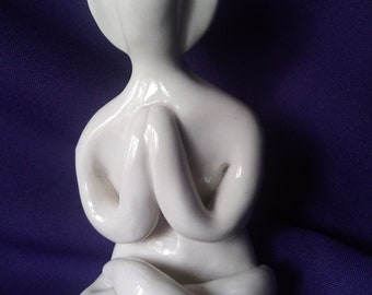 Manifesting Miracles Sculpture with Halo