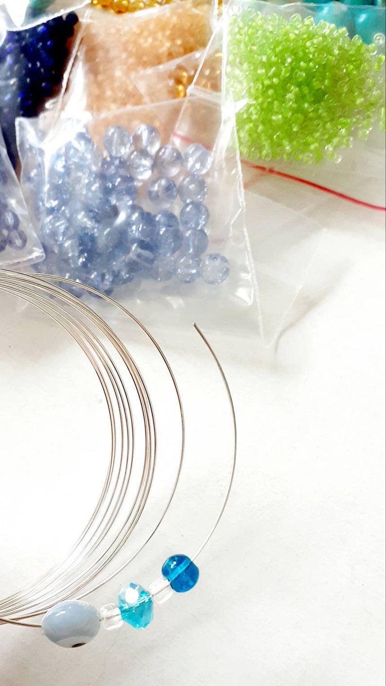 Premium DIY Beaded Bracelet Kit for Teens and Adults DIY Boho Etsy