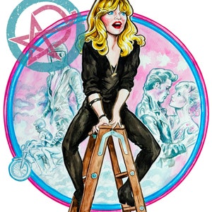 COOL RIDER Stephanie Zinone art print