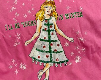 Grease 2 Girl for All Seasons Winter Stephanie Zinone Pink Ladies Christmas  Tree T Shirt Unisex - Etsy